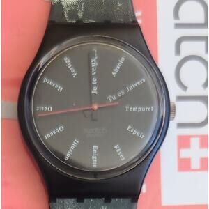 Swatch watch ST. GERMAIN GB123 1989 Standard Gents NON WORKING DISPLAY PIECE